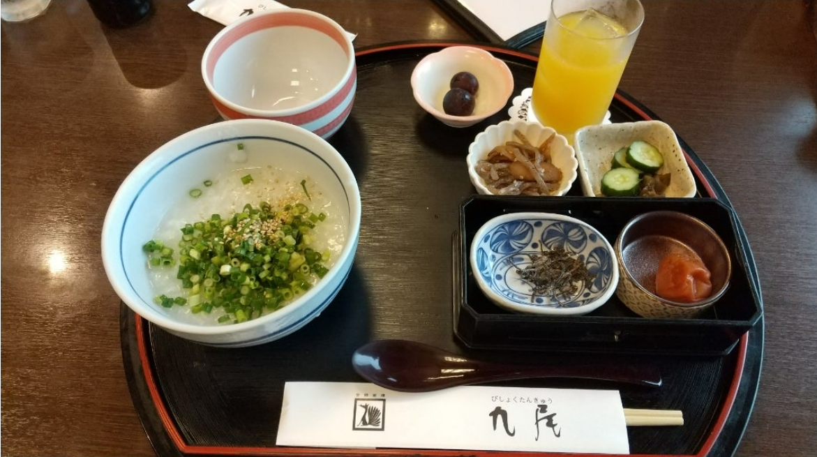 朝がゆセット